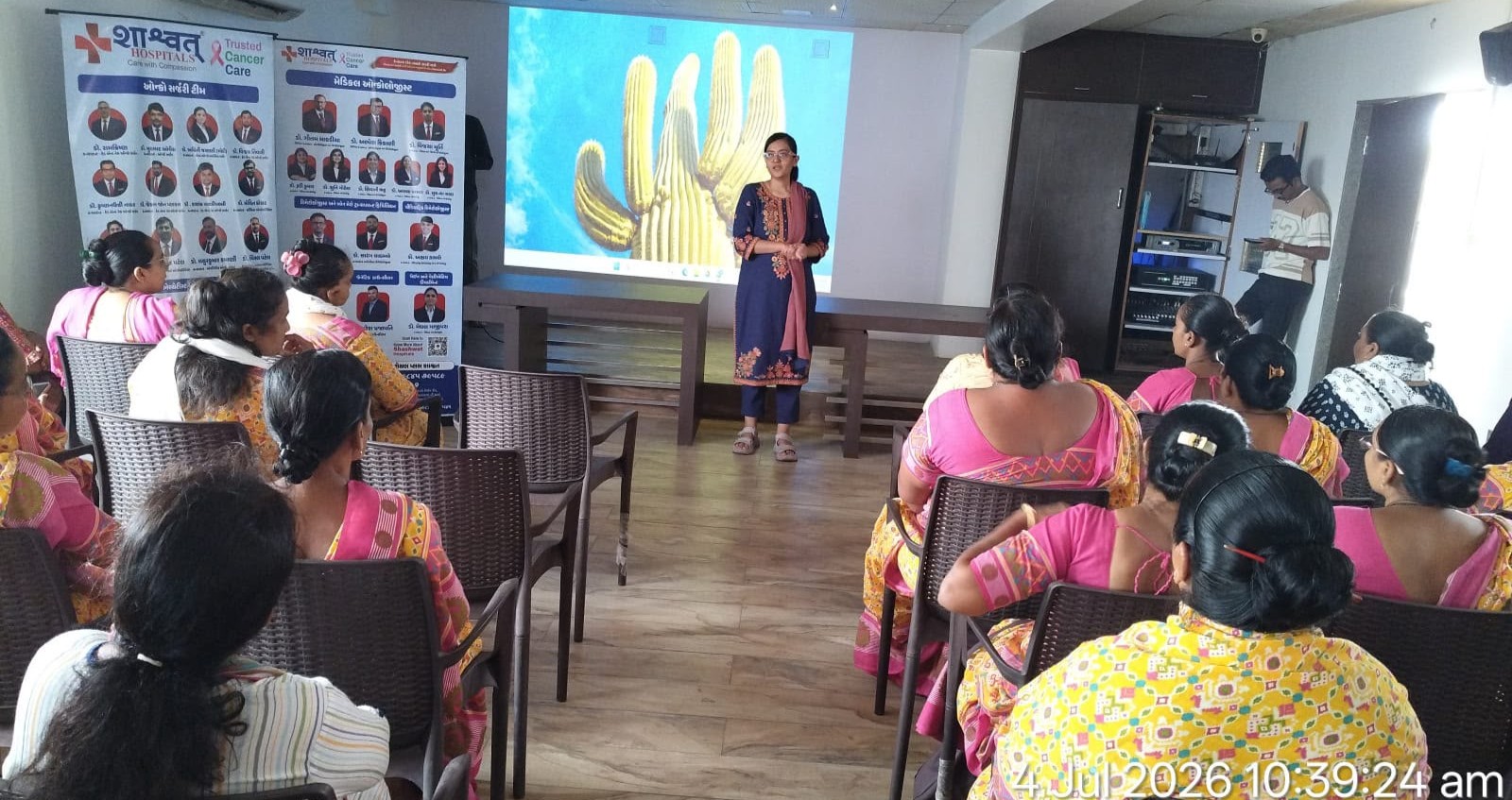 Dr. Ashwini at clinic